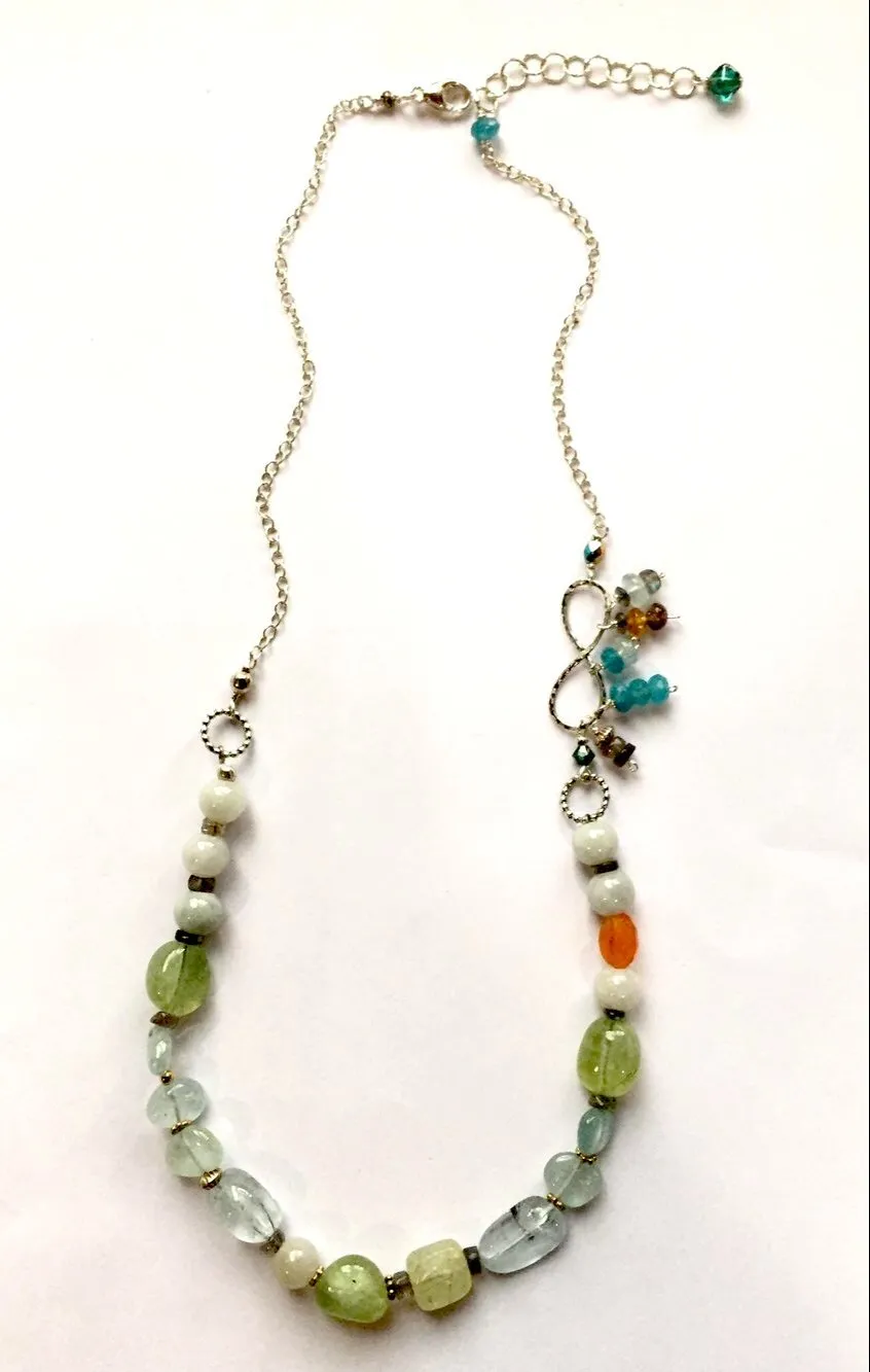 Daybreak Meadow Gemstone Necklace