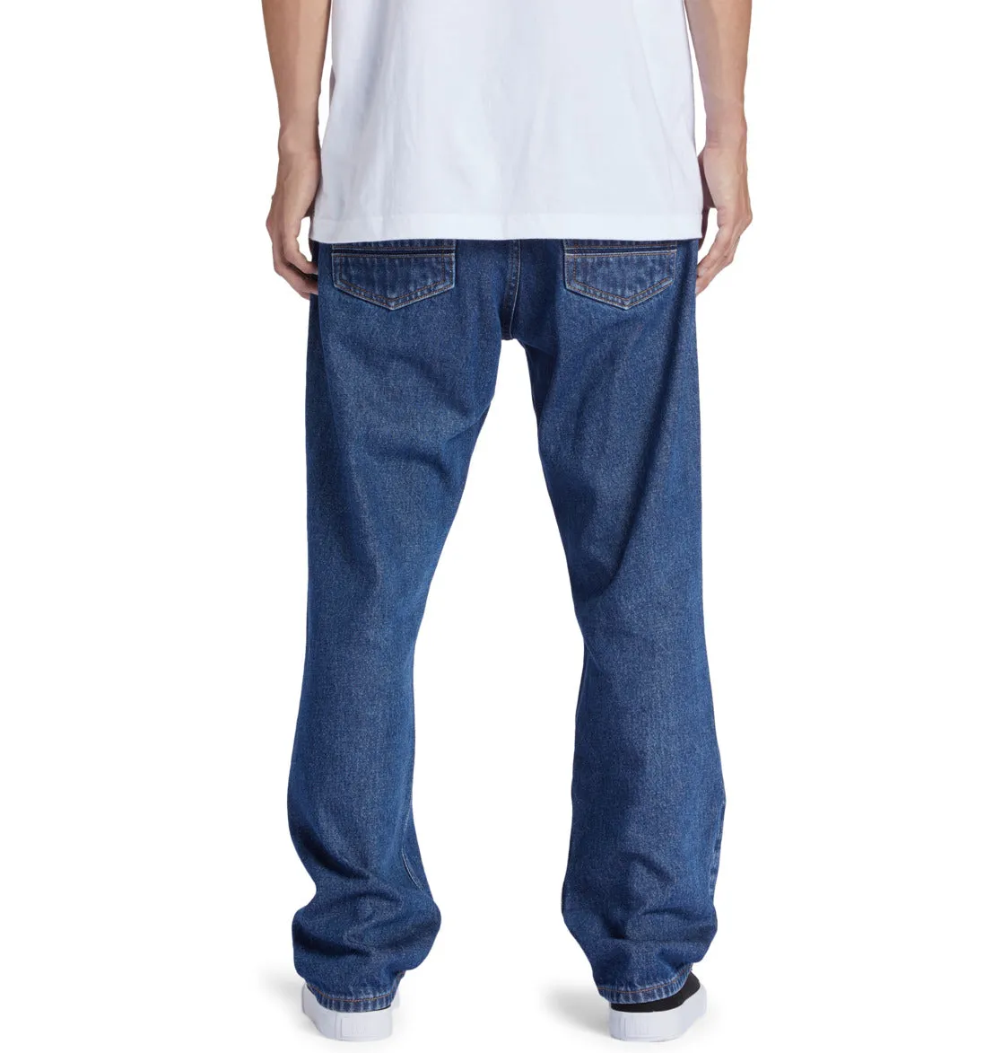 DC - WORKER - RELAXED FIT JEANS  - Indigo Dark