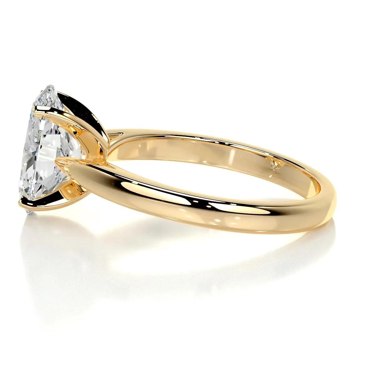 Diana Lab Grown Diamond Ring -18K Yellow Gold (RTS)