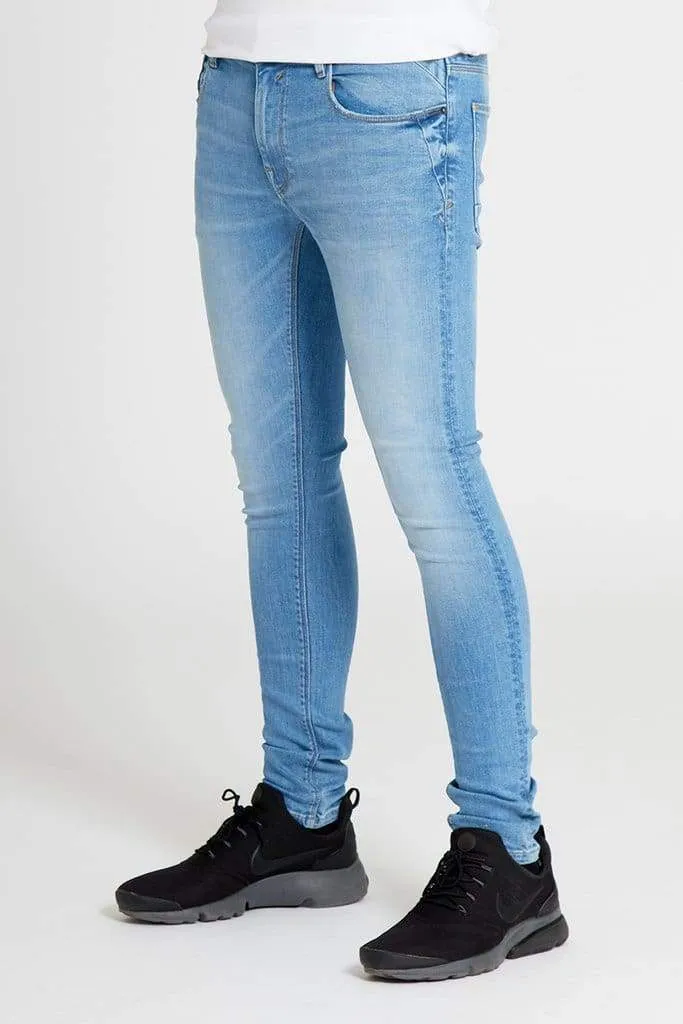 DRAX Super Skinny Jeans In Light Wash