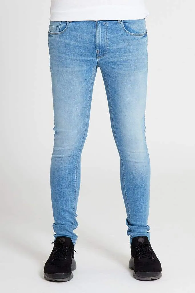 DRAX Super Skinny Jeans In Light Wash