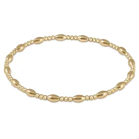 ENewton 2mm Gold Harmony Sincerity Bracelet