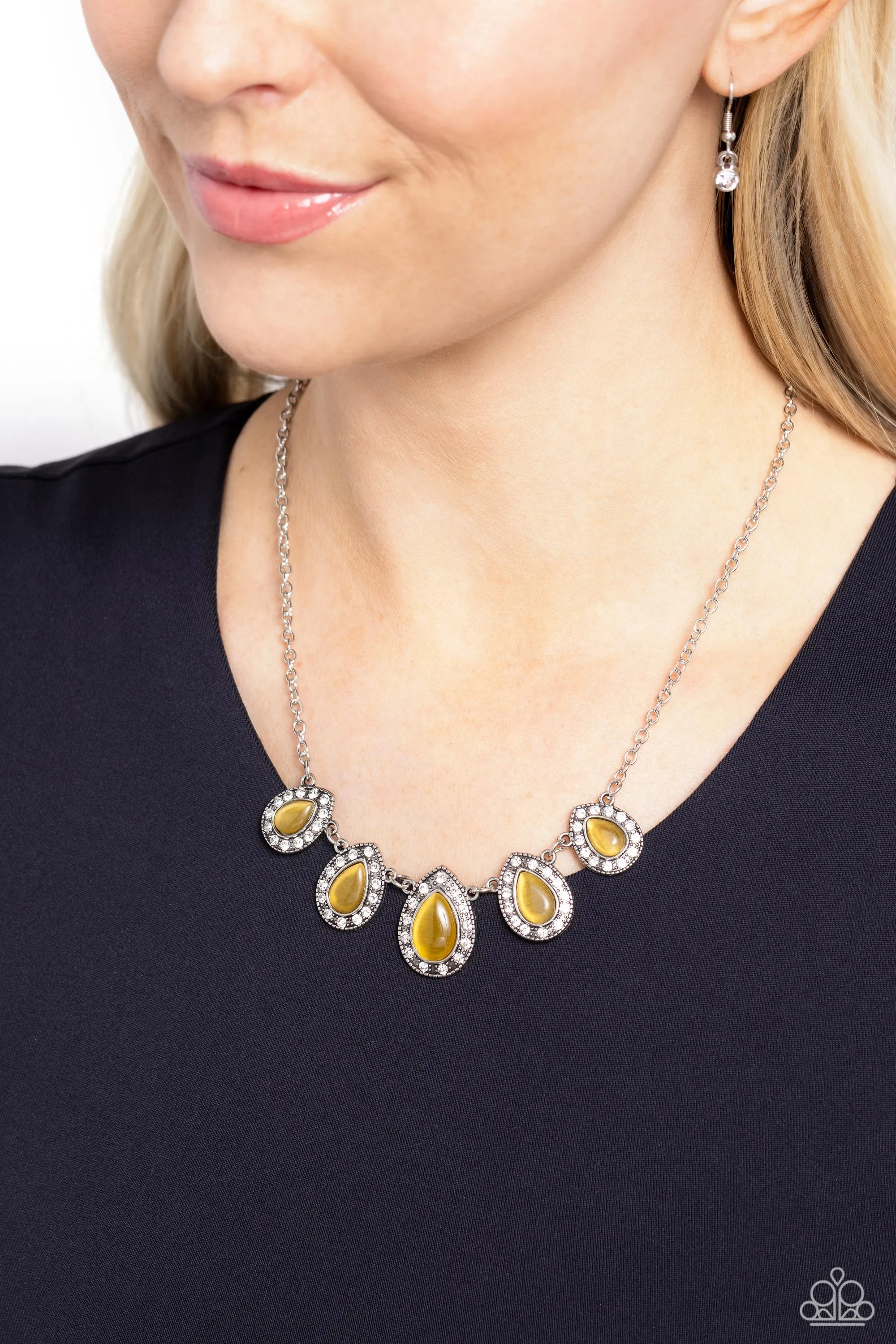 Everlasting Enchantment - Yellow Necklace