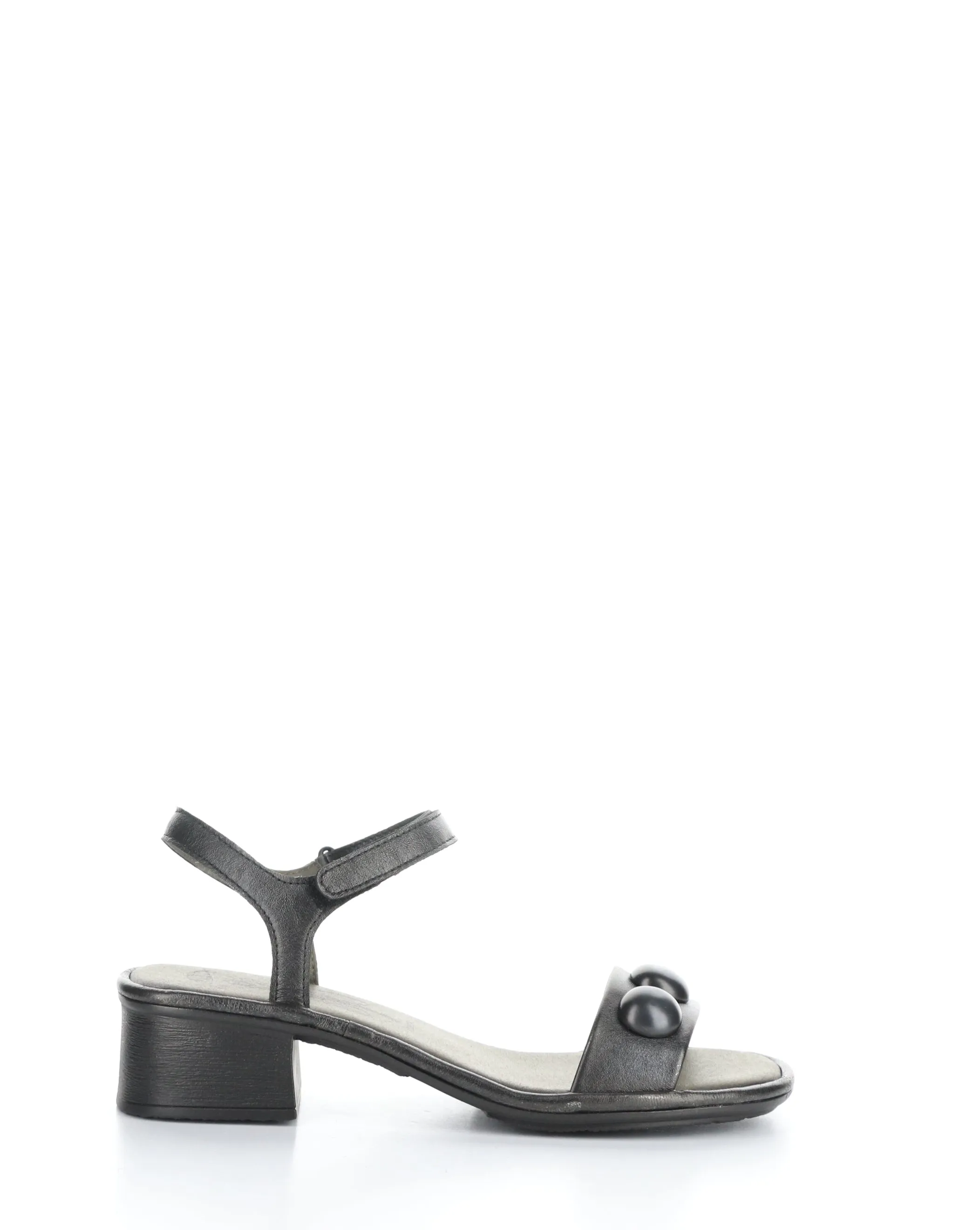 EXIE487FLY 003 BLACK Velcro Sandals