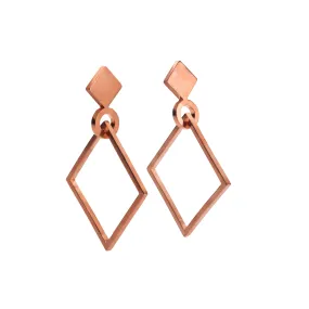 F 665 - Loose Rectangle Earrings