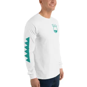 Fin City - Long Sleeve T-Shirt - Teal