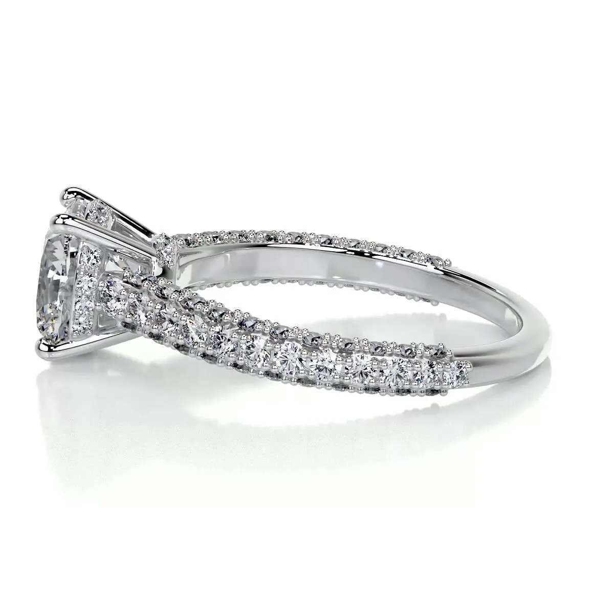 Fiona Lab Grown Diamond Ring -14K White Gold