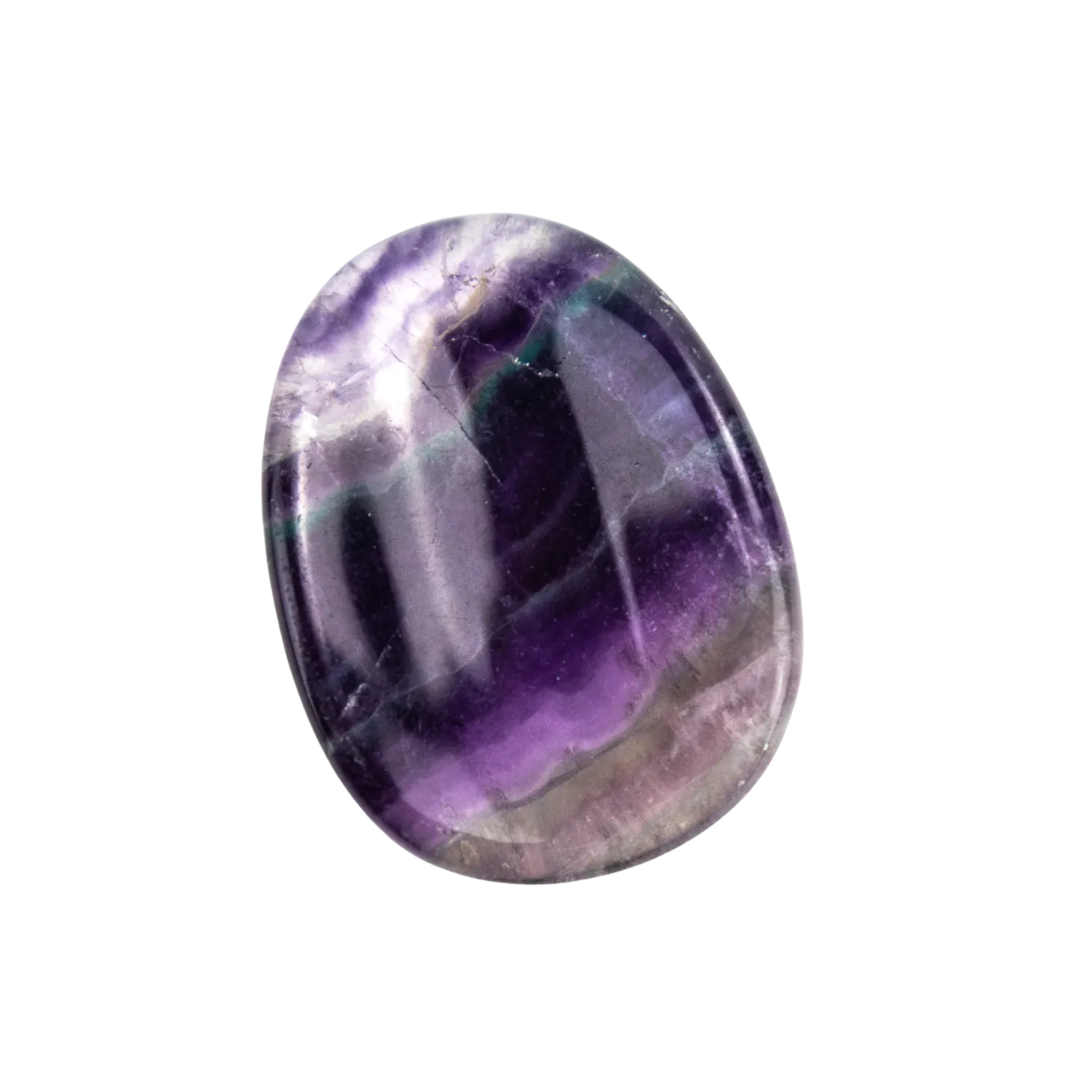 Fluorite Worry Stone