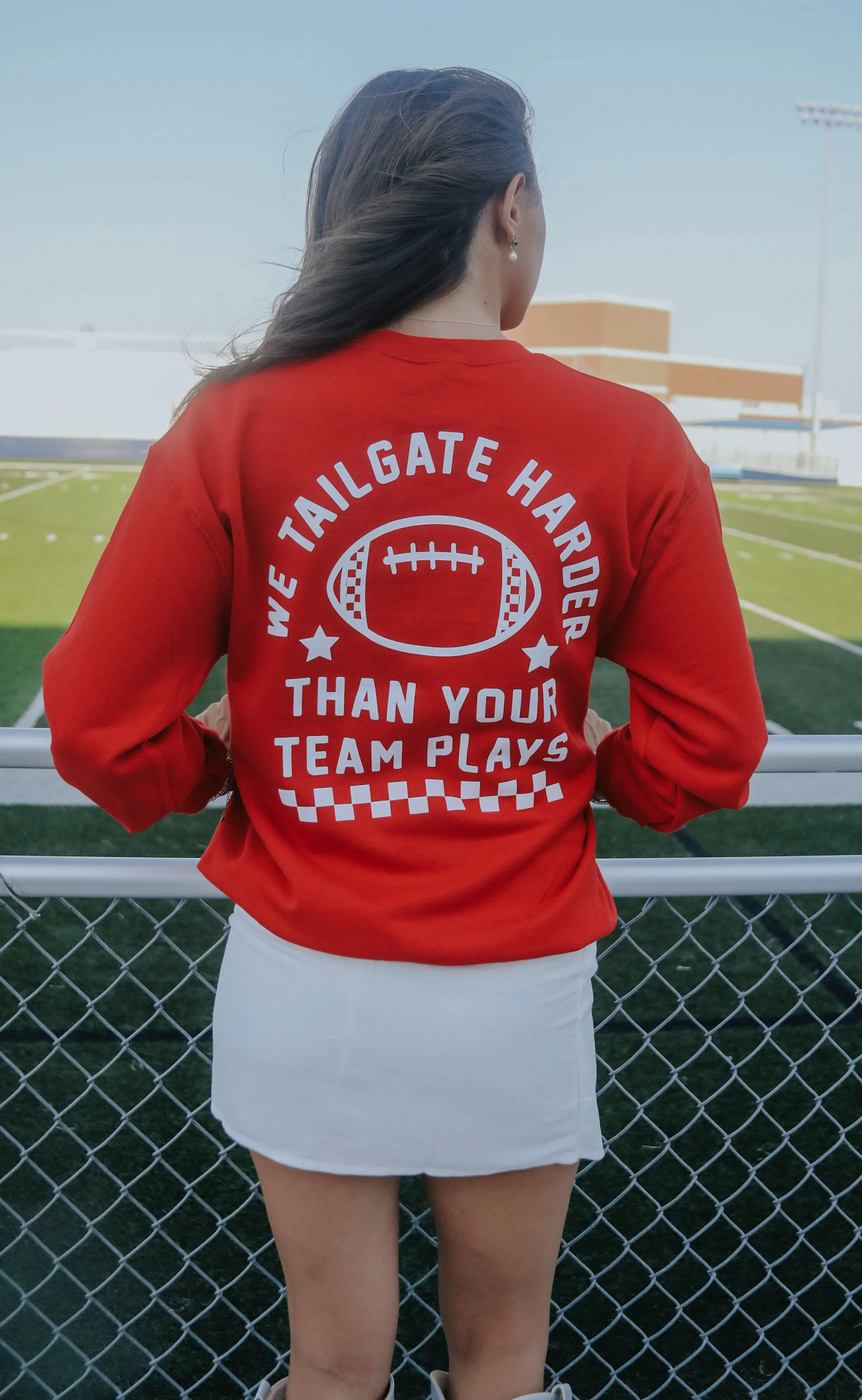 friday   saturday: tailgate harder sweatshirt