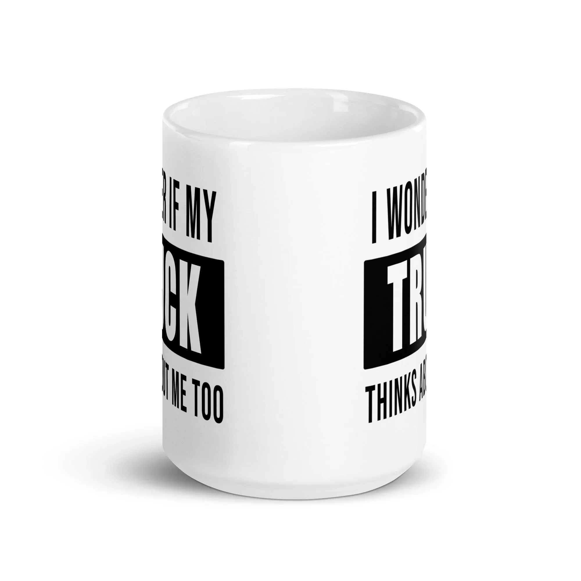 Funny Truck Guy Coffee Mug Cup