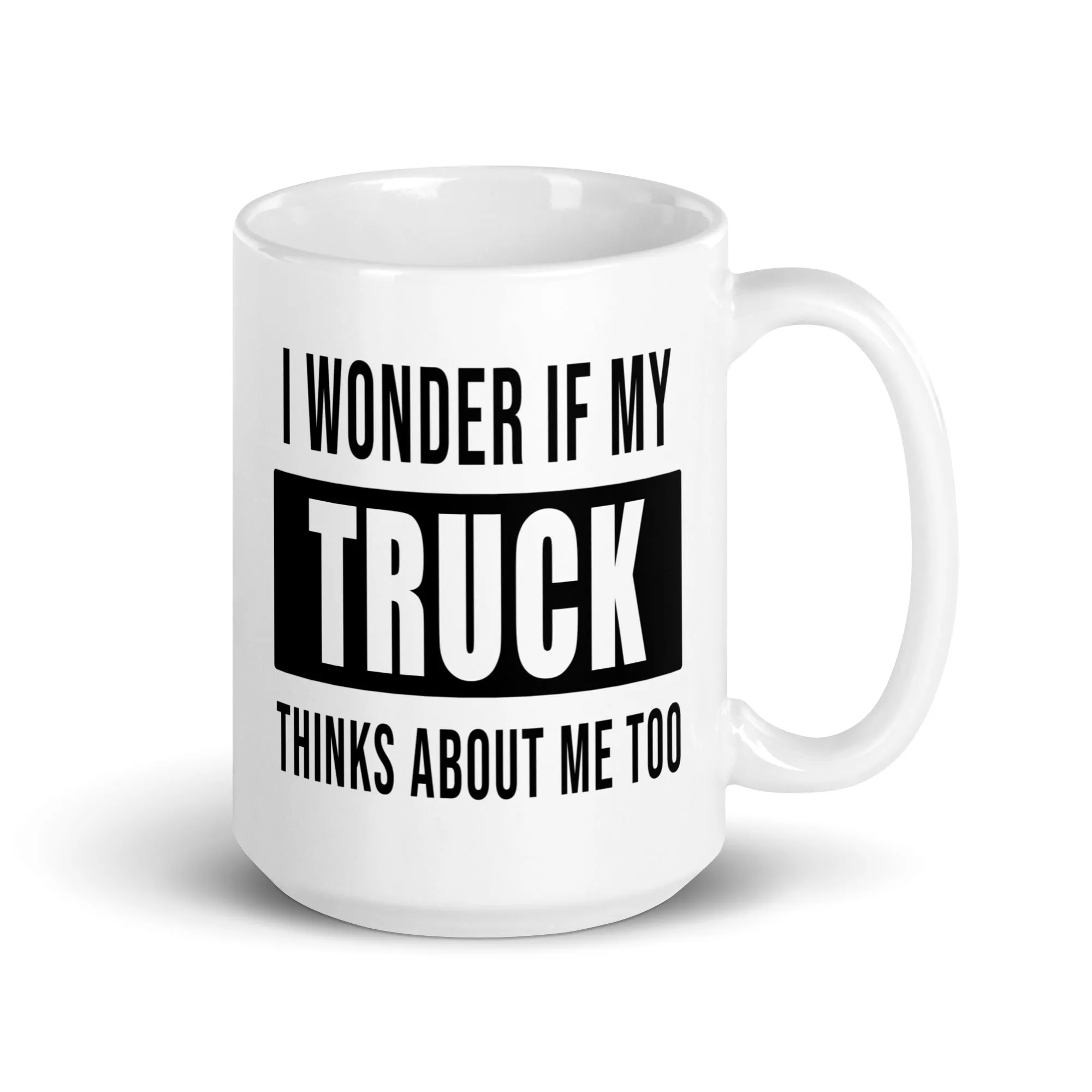 Funny Truck Guy Coffee Mug Cup