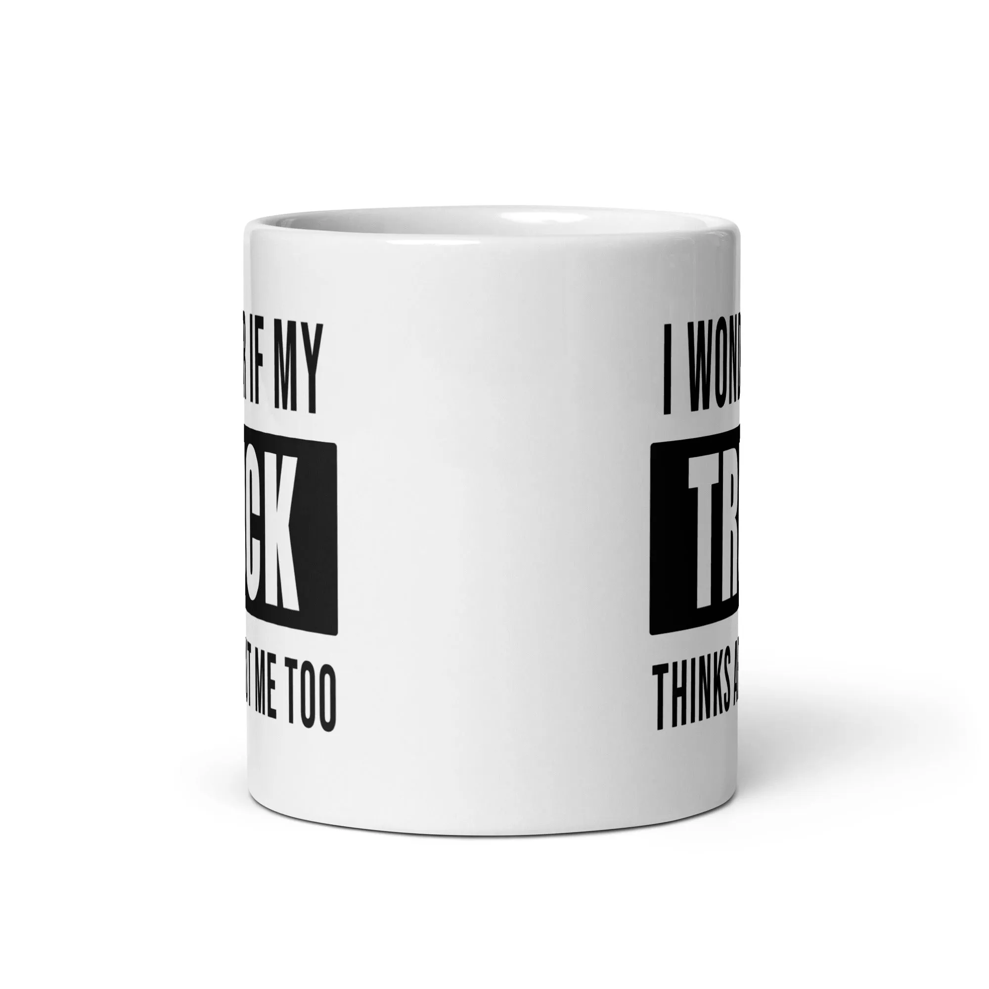 Funny Truck Guy Coffee Mug Cup