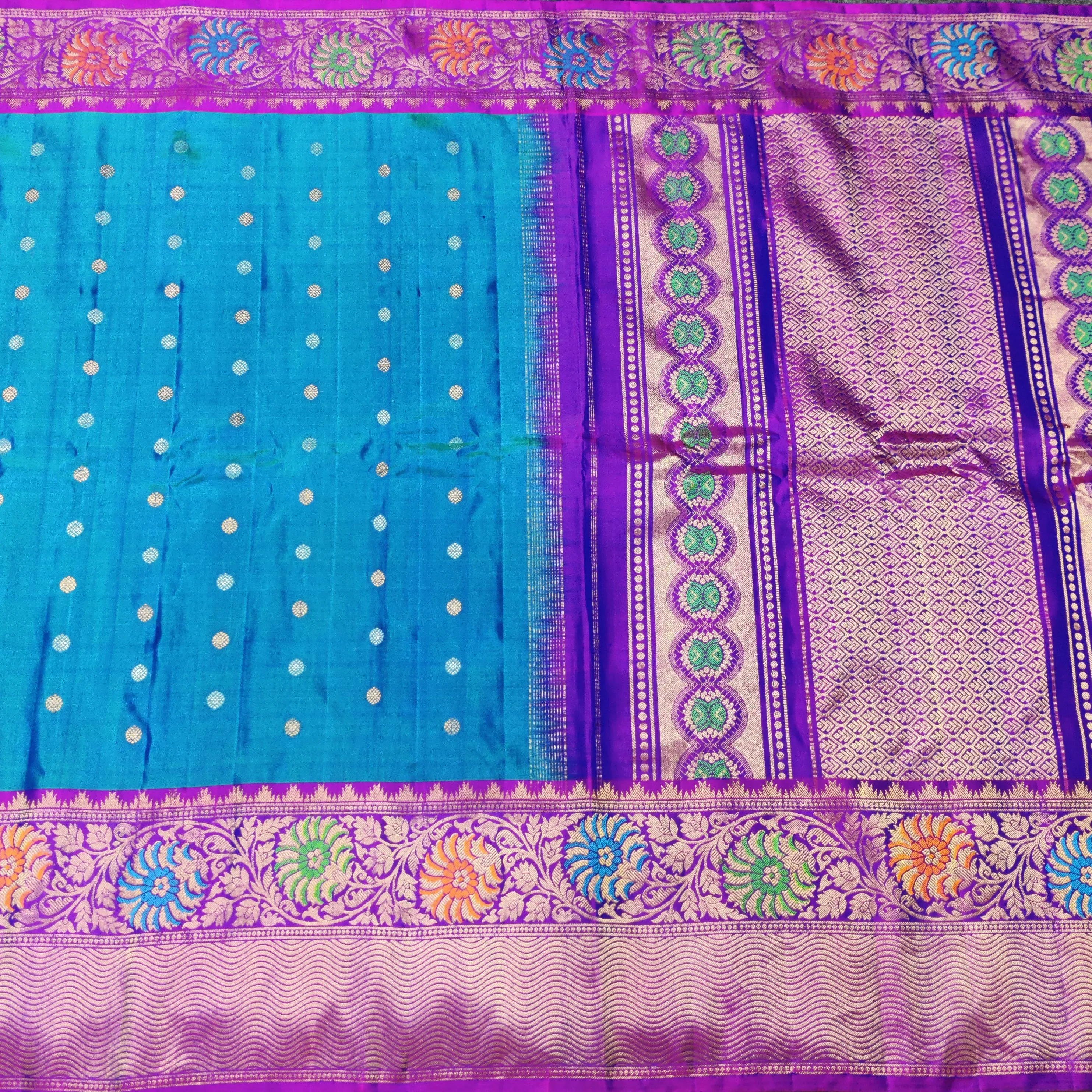 Gadwal Pure Paithani Saree - GPS80