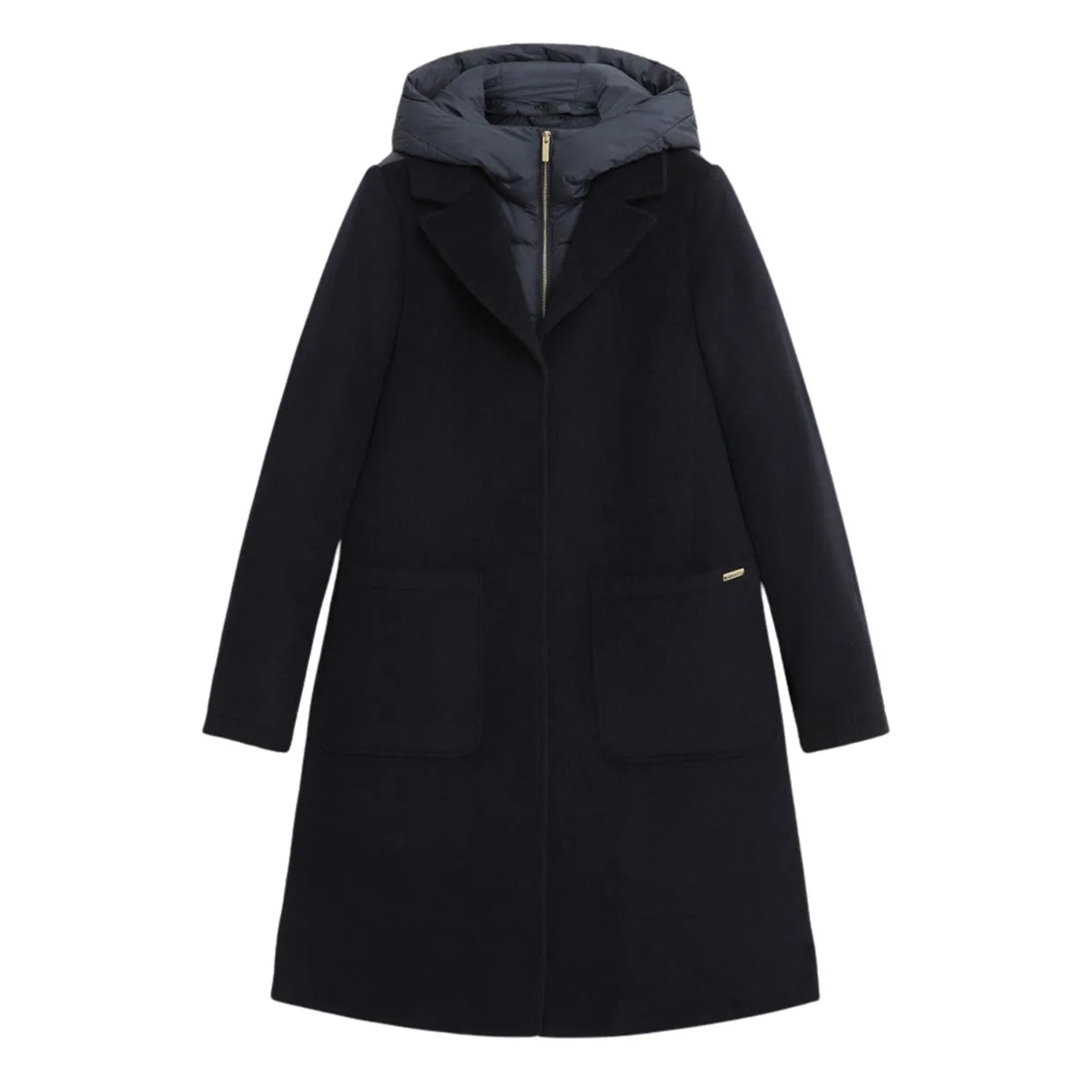 Giubbino Woolrich Kuna Parka Blu Melton