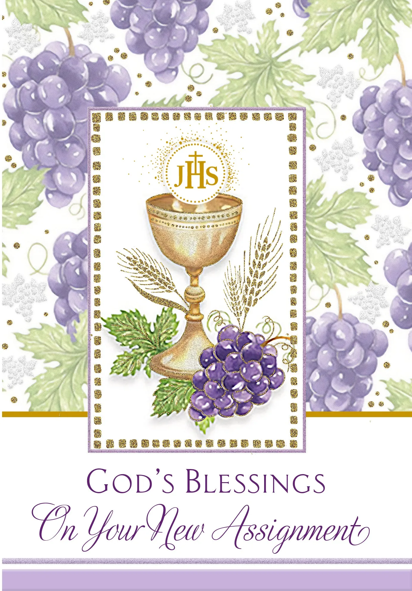 God's Blessings On Your New Assignment Card