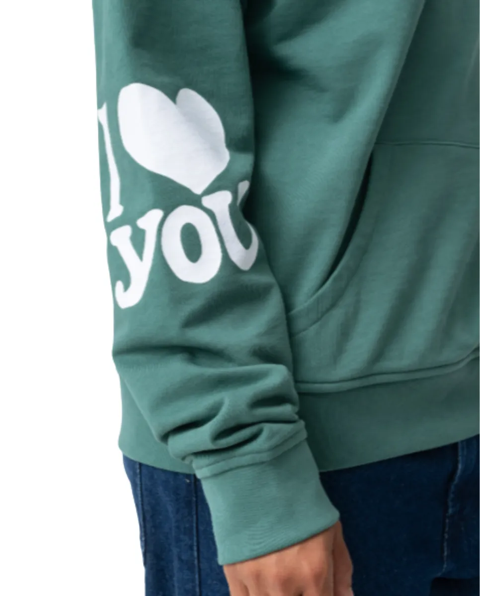 Happy Ending Hoodie In Green