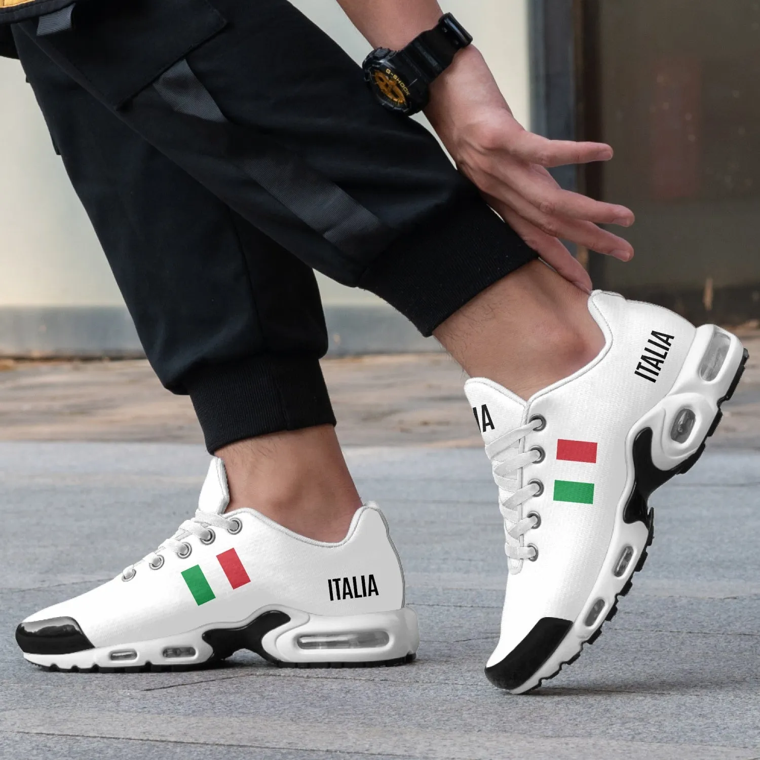 Italia Bounce Sneakers - White