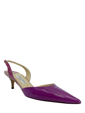 Jimmy Choo Patent Leather Carolyne Slingbacks Size 11