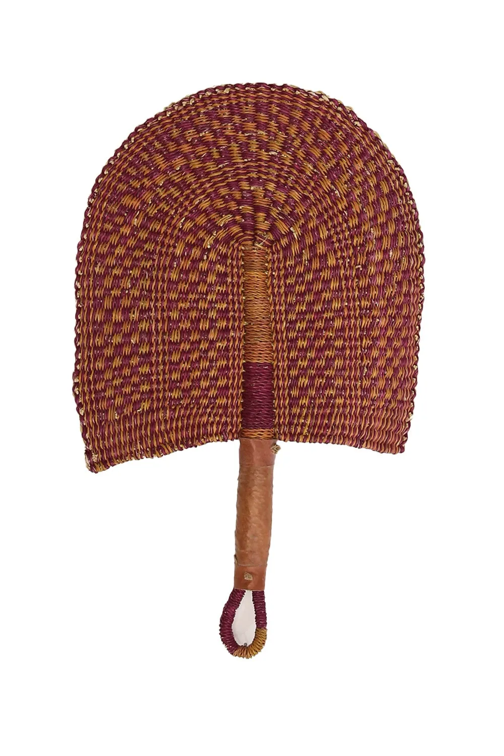 JUNGLE DIRECT ELEPHANT GRASS FAN TAN/PURPLE