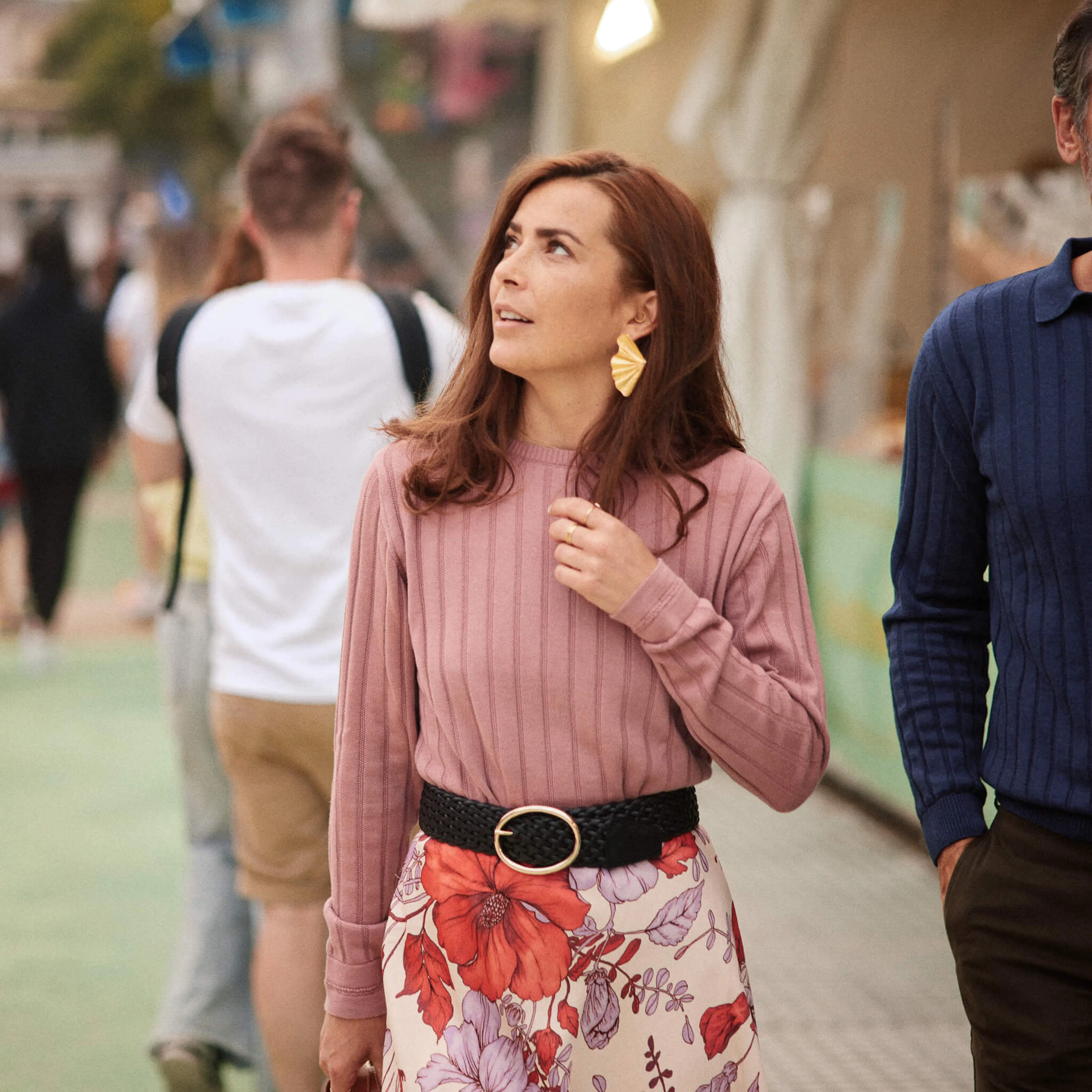 La Ceinture Tressée Cuir Felice