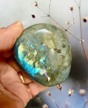 Labradorite Large Palm Stone