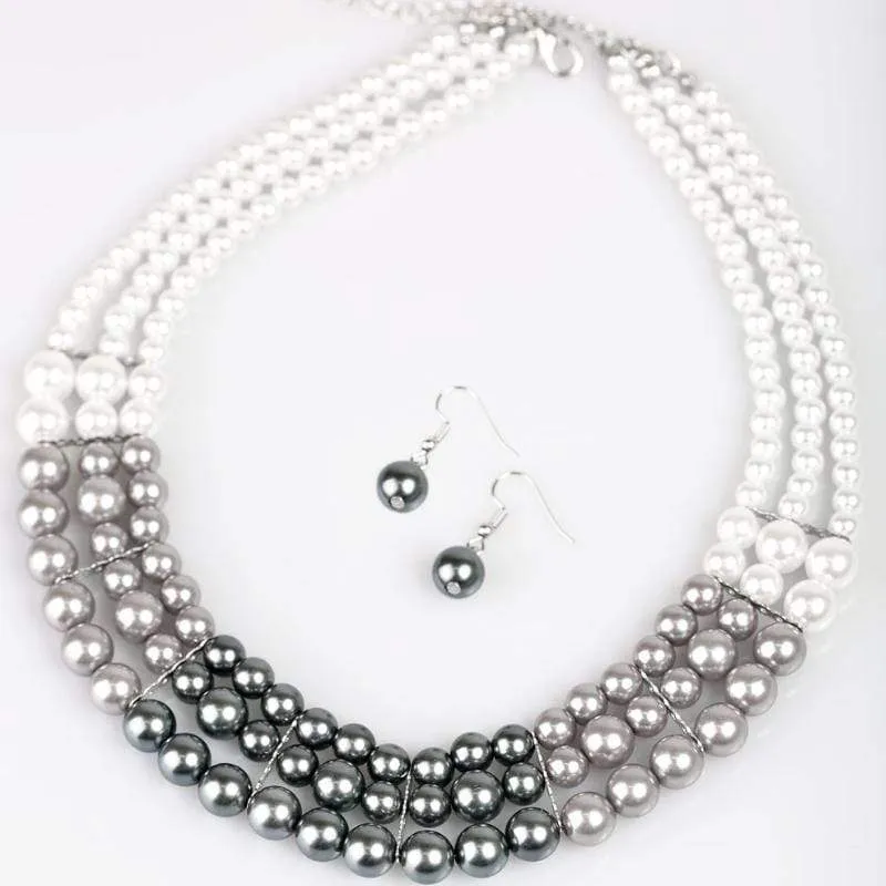 Lady In Waiting Multi Pearl Necklace