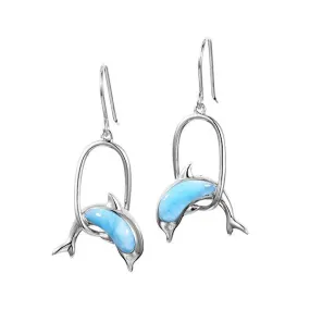 Larimar Nai'a Loop Earrings