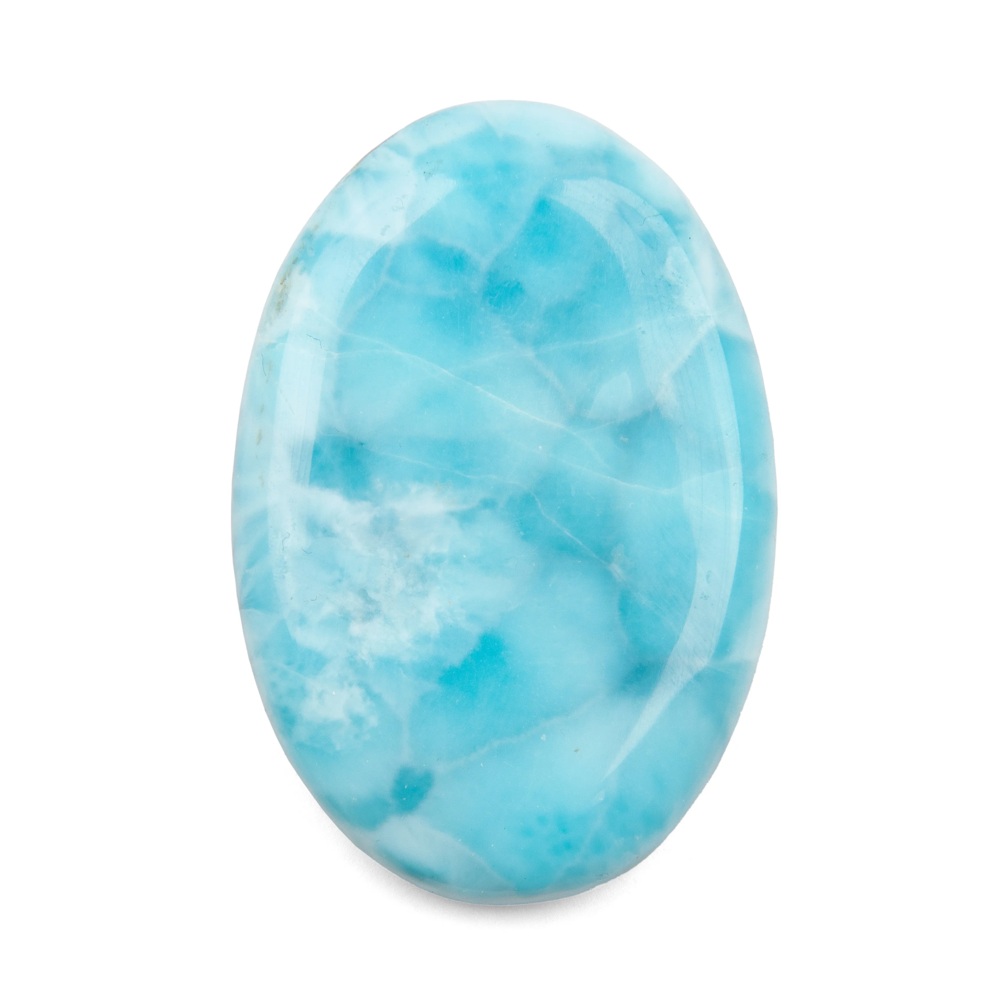 Larimar Palm Stone