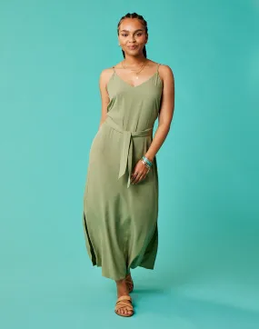 Macy Dress: Olive