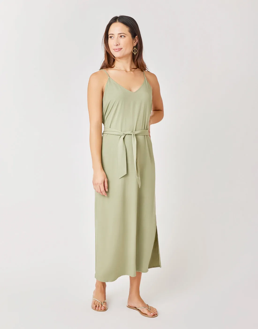 Macy Dress: Olive