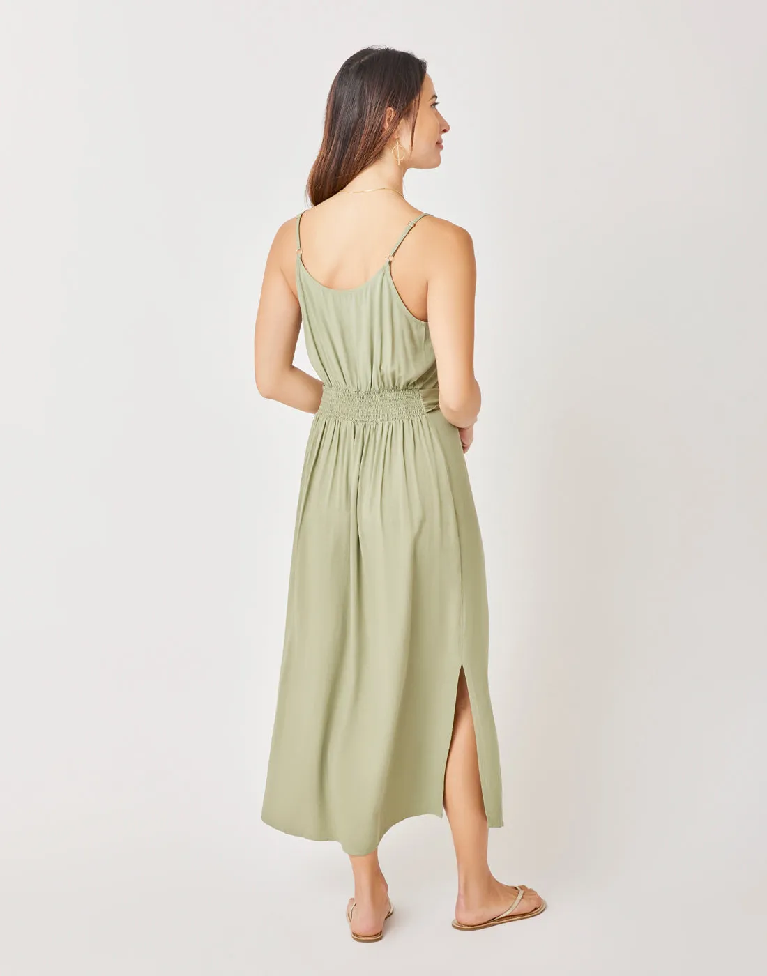 Macy Dress: Olive