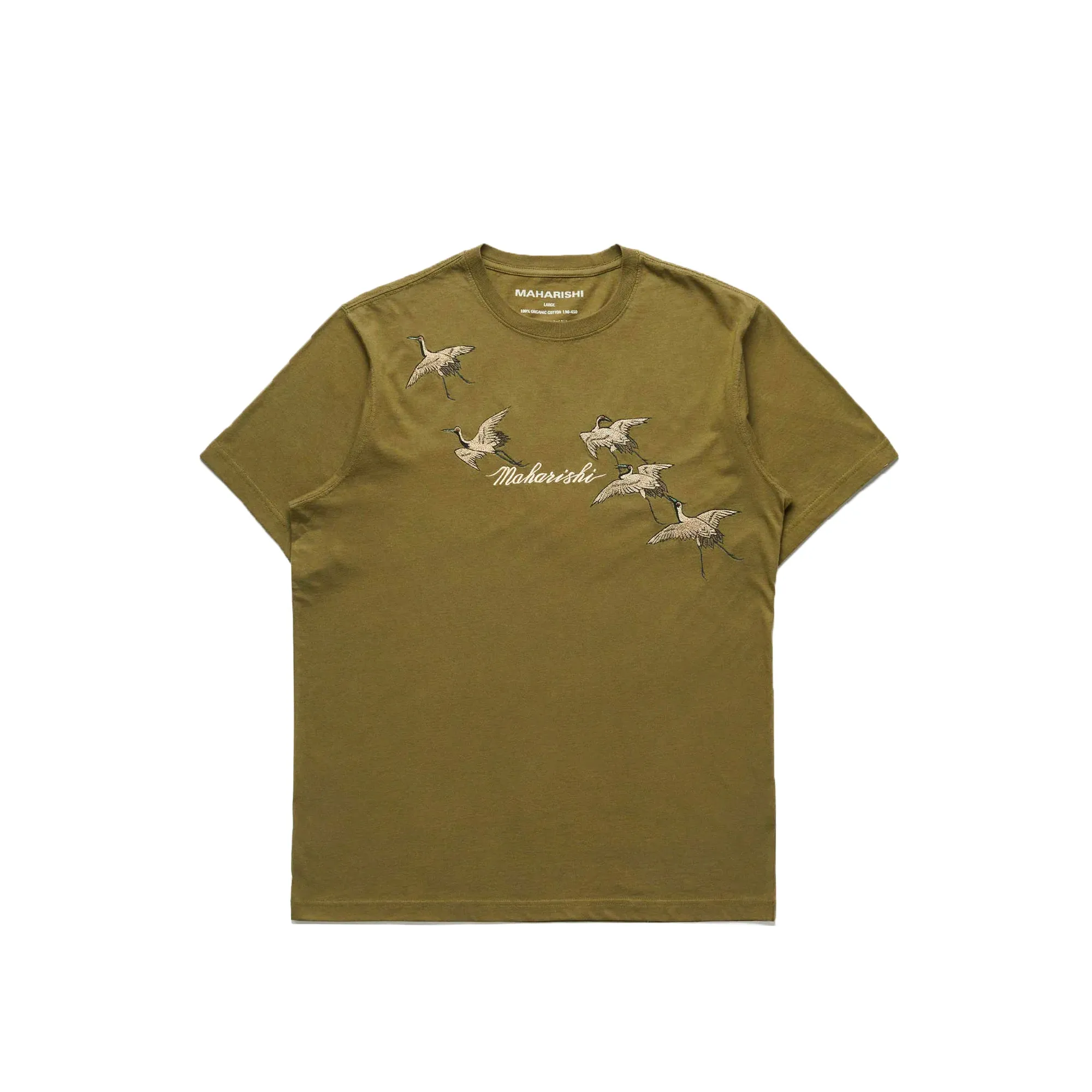 Maharishi Mens Flying Peace Cranes SS Tee