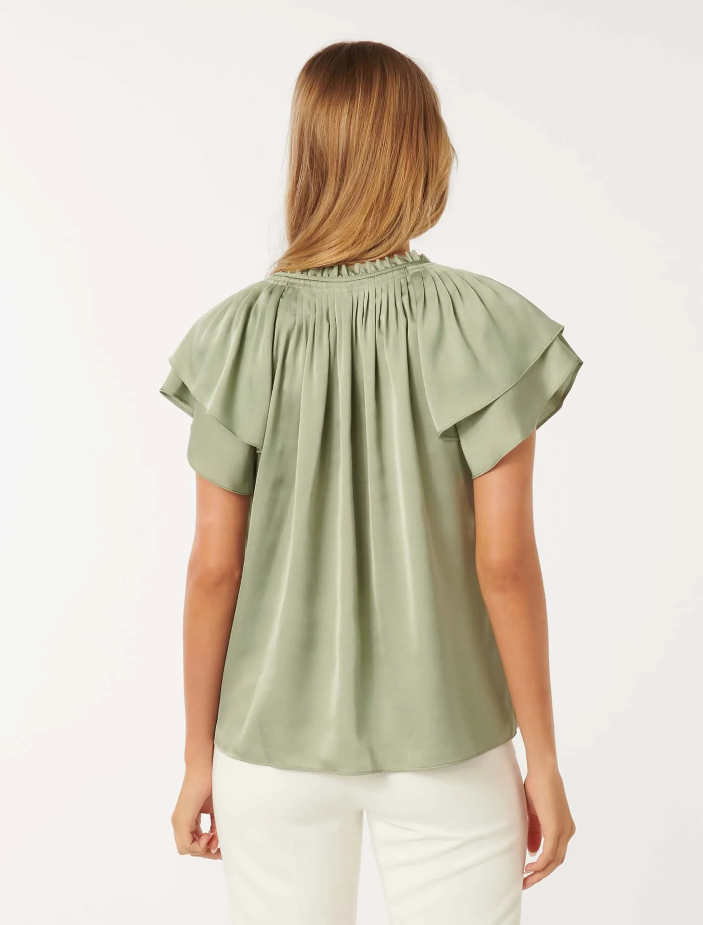 Marni Micropleat Blouse