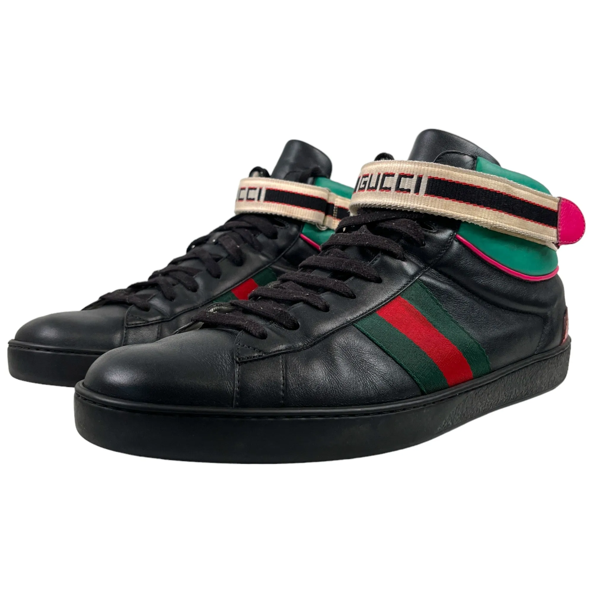 Men's Ace High Trainers Black Size EU 45 / UK 11