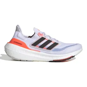 Men's Adidas Ultraboost Light, Cloud White/Core Black/Solar Red, 11.5 D Medium