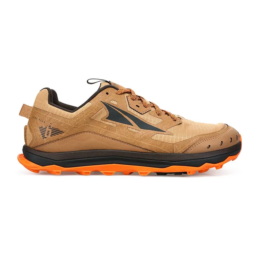 Men's Altra Lone Peak 6, Brown, 8 D Medium