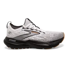 Men's Brooks Glycerin StealthFit 21, White/Grey/Black, 13 D Medium