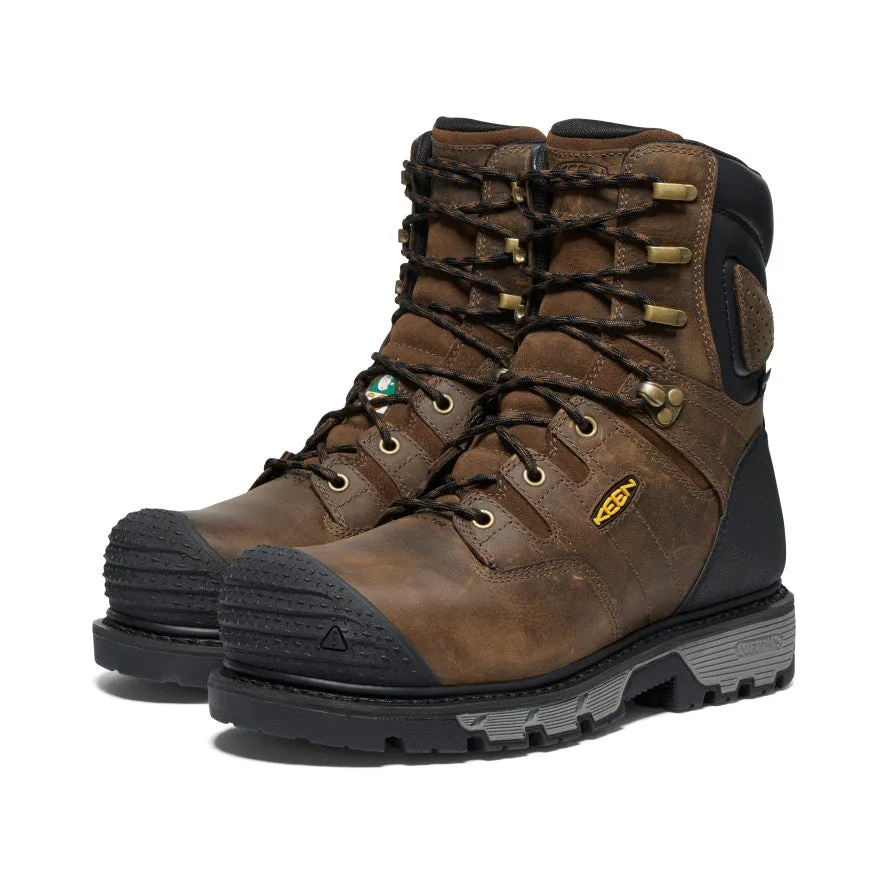 Men's CSA Camden 8 Waterproof Boot (Carbon-Fiber Toe)  |  Dark Earth/Black