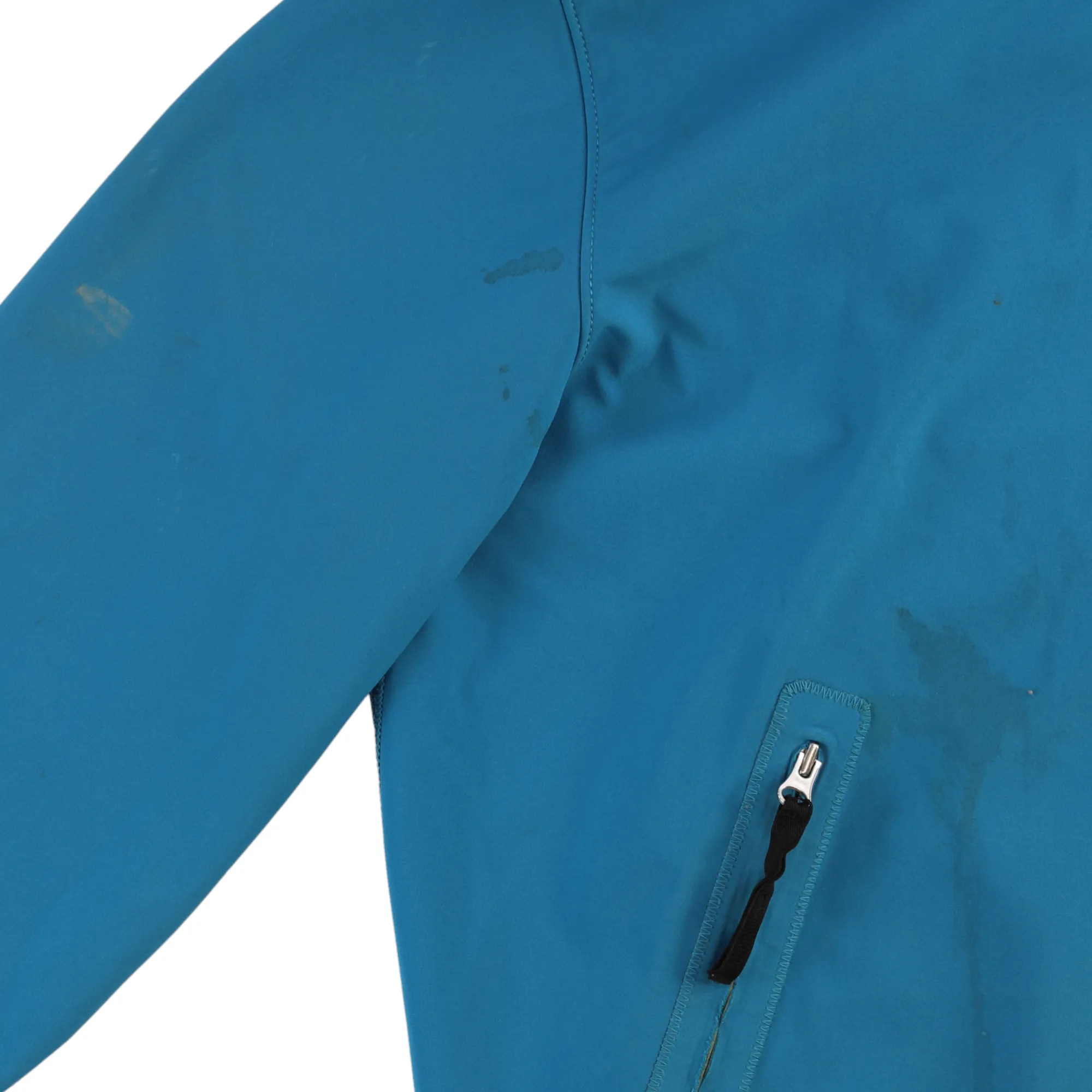 Men's Light Soft Shell R Windbreaker Blue Size M