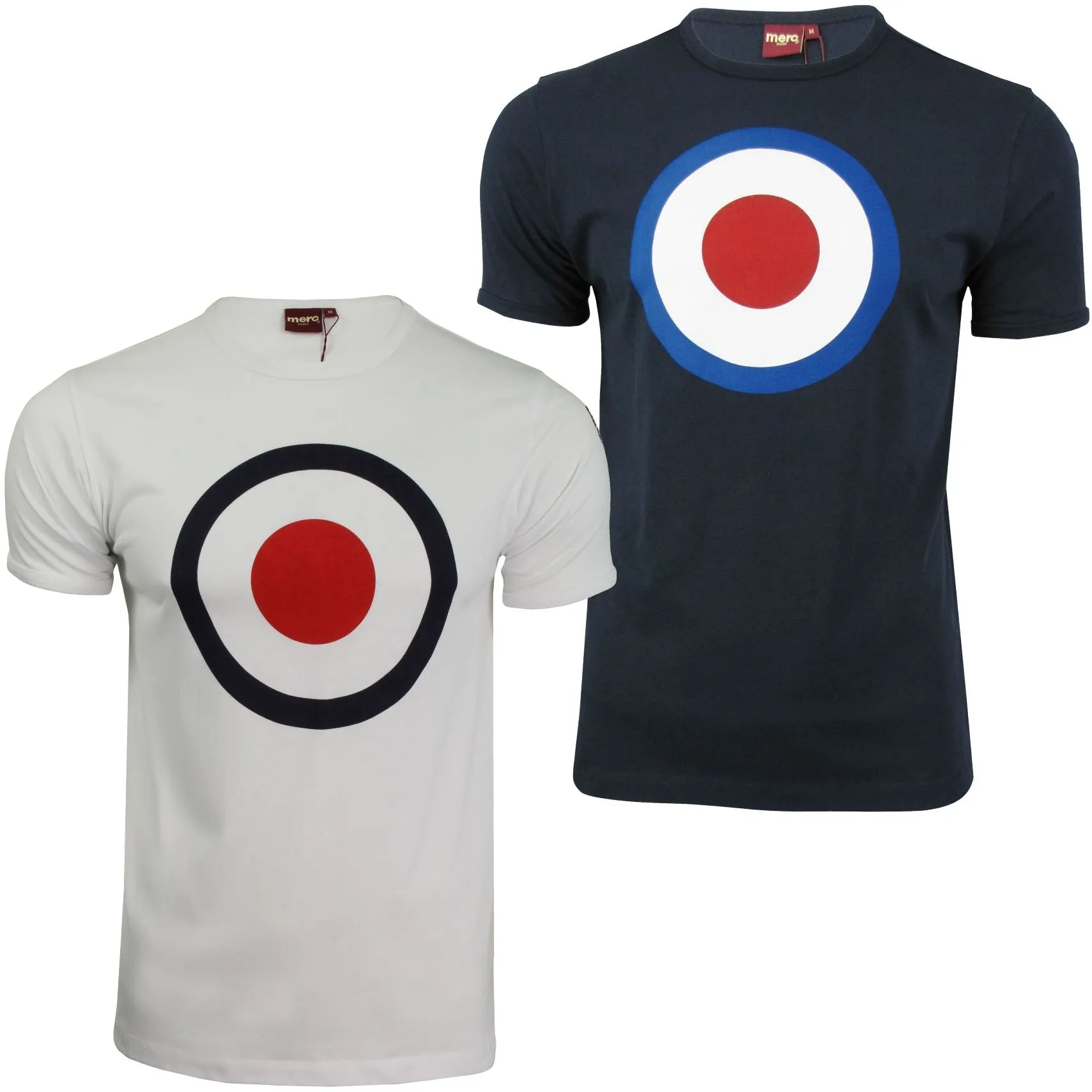 Mens Merc London T Shirt 'Ticket' Target Print