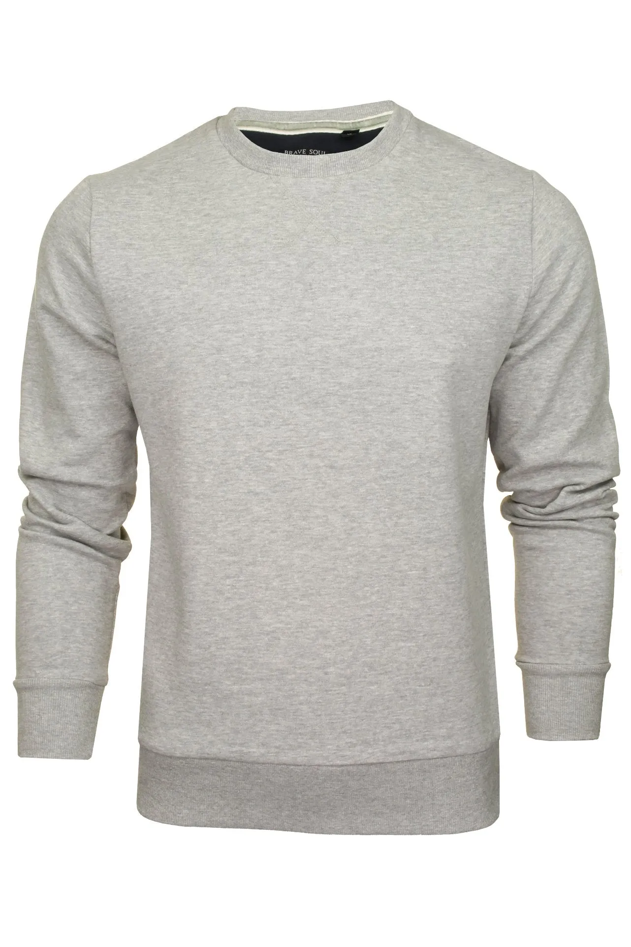 Mens Sweater Jumper Brave Soul 'Jones' Crew Neck