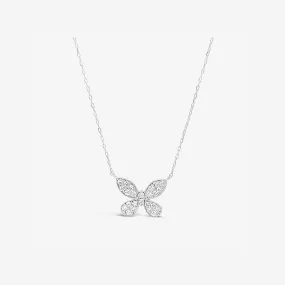 Mirabella Diamond Butterfly Necklace