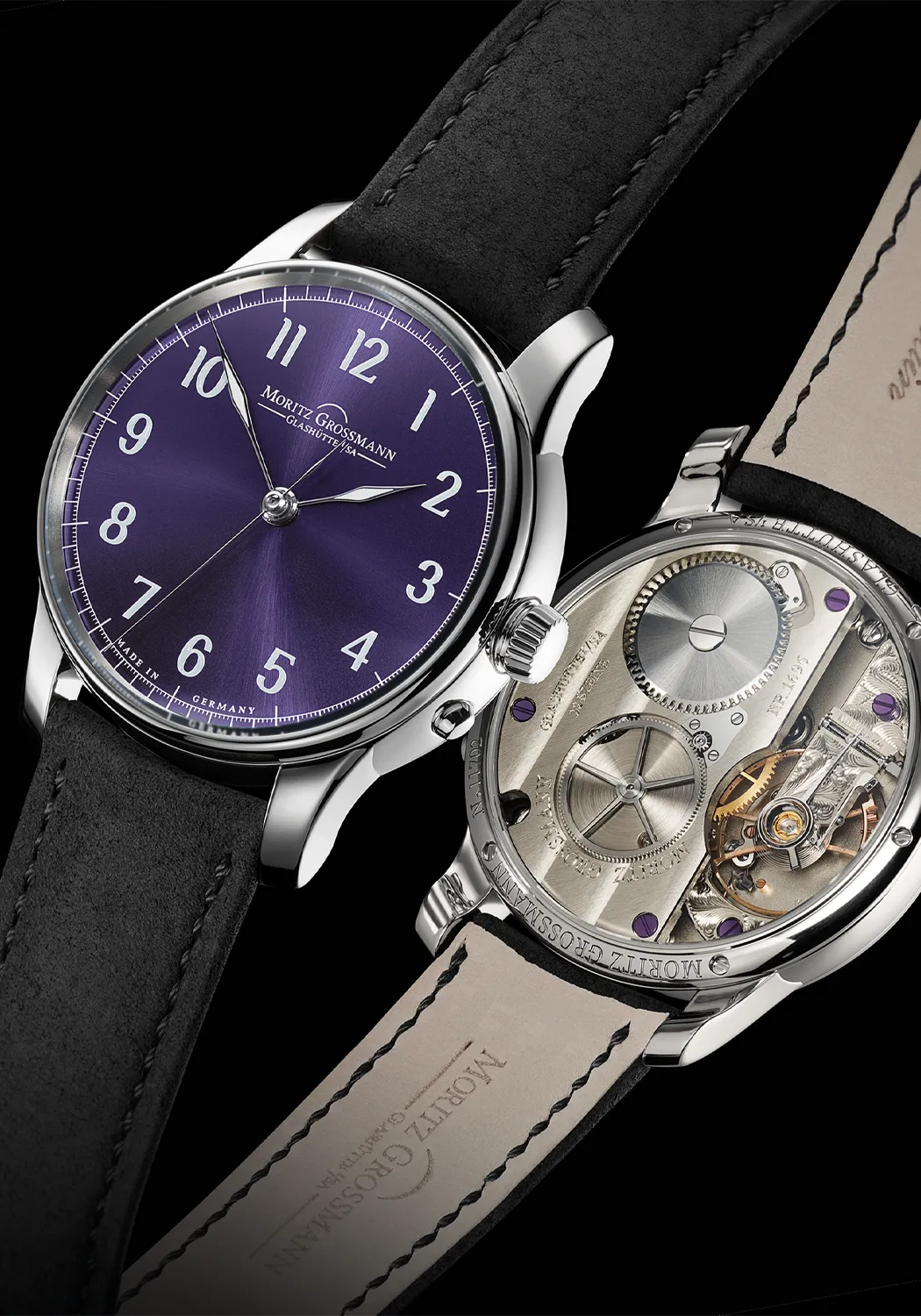 Moritz Grossmann Central Second Purple Dial | LE25