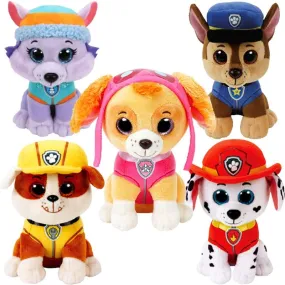 New 15cm Ty Big Eyes Animals Dog Plush Toy Marshall Rocky Zuma Cute Stuffed Plush Collection Cute Dolls Child Gifts