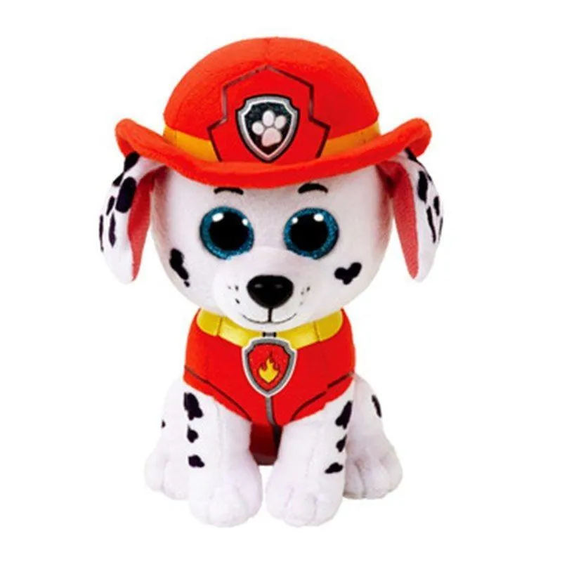 New 15cm Ty Big Eyes Animals Dog Plush Toy Marshall Rocky Zuma Cute Stuffed Plush Collection Cute Dolls Child Gifts