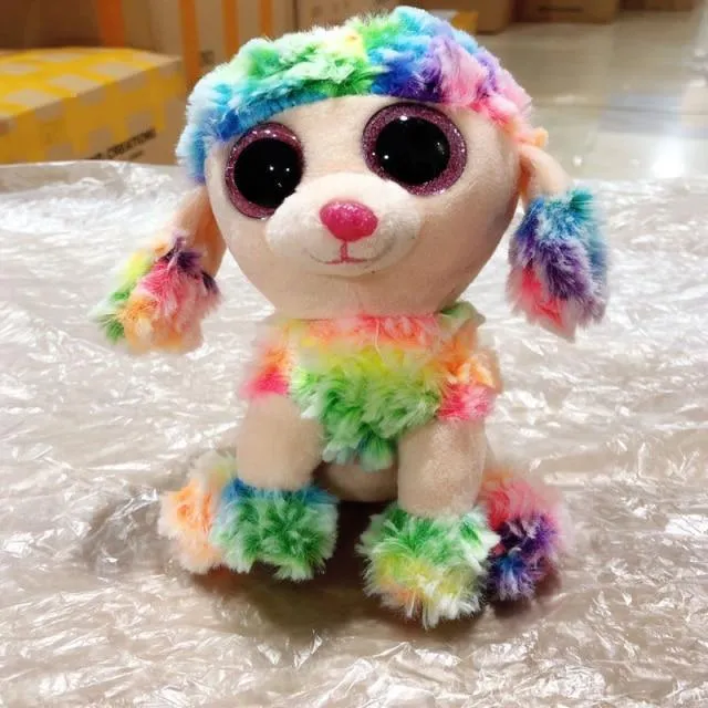 New 15cm Ty Big Eyes Animals Dog Plush Toy Marshall Rocky Zuma Cute Stuffed Plush Collection Cute Dolls Child Gifts