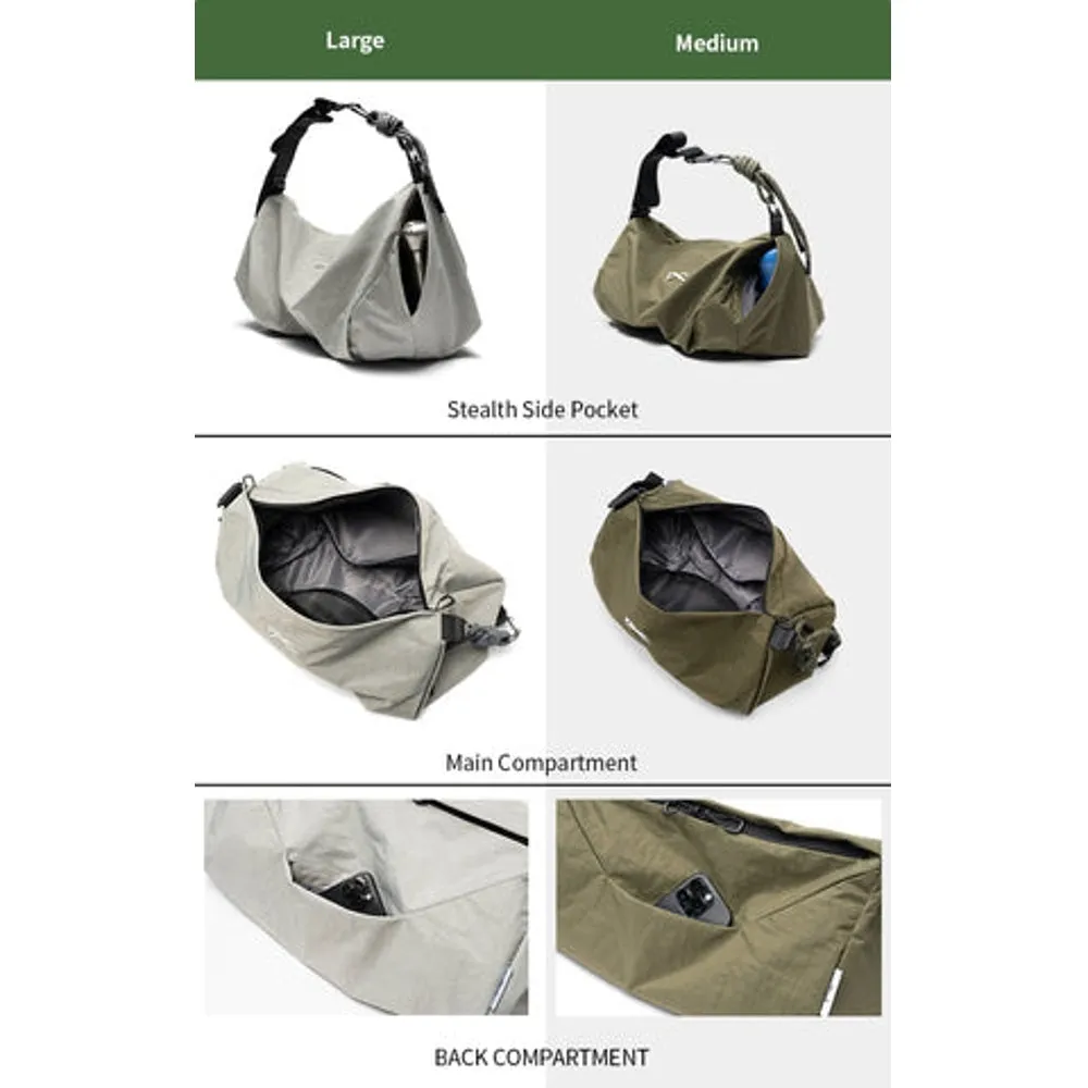 NIID NIID VIA DUAL PURPOSE DUFFLE 22L-OLIVE