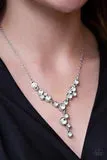 Paparazzi  Five-Star Starlet - White Necklace