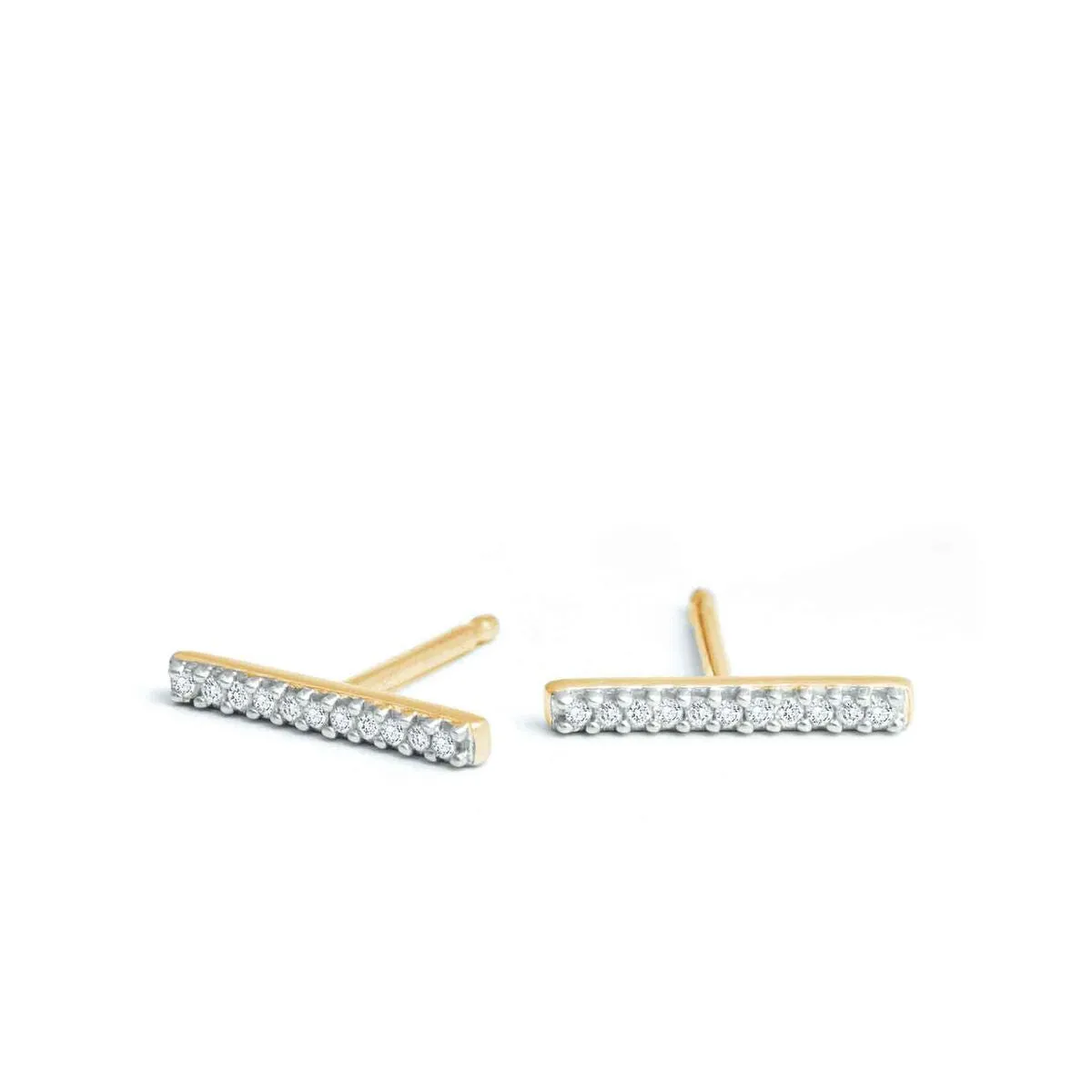 Pave Bar Studs