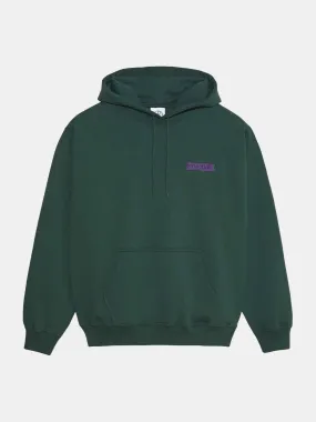 Polar Stretch Logo Dave Hoodie - Dark Teal